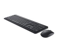 Dell Keyboard and Mouse KM3322W - Ensemble clavier et souris - sans fil - 2.4 GHz - QWERTY - Anglais international - noir - avec 3 years NBD Advance Exchange