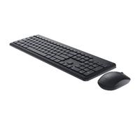Dell Keyboard and Mouse KM3322W - Ensemble clavier et souris - sans fil - 2.4 GHz - QWERTZ - Allemand - noir - avec 3 years NBD Advance Exchange