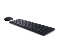 Dell Keyboard and Mouse KM3322W - Ensemble clavier et souris - sans fil - 2.4 GHz - QWERTZ - Tchèque/Slovaque - noir - avec 3 years NBD Advance Exchange
