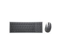 Dell Keyboard and Mouse KM7120W Wireless, 2,4 GHz, Bluetooth 5.0, Keyboard layout Russian, Titan Gray