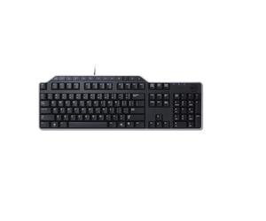 Dell Keyboard (US/European) KB522, Full-Size (100%), USB, 0XDHK2 (KB522, Full-Size (100%), USB, Membrane, QWERTY, Black)