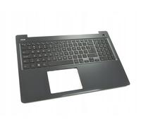 Dell Keyboard, USB, English - International, 101 Keys, 01DD49 (International, 101 Keys, Backlit, Black Palmrest, (Palmrest in Molding Roller))