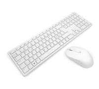 Dell KM5221W Ensemble clavier et souris sans fil NORDIC Pro Blanc