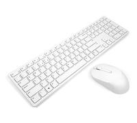 Dell KM5221W Pro Wireless Keyboard and Mouse Set UK (QWERTY) 2,4 GHz Cryptage AES 128 Bits 4000 dpi Blanc