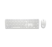 Dell KM5221W Pro Wireless Keyboard and Mouse Set UK (QWERTY) 2,4 GHz Cryptage AES 128 Bits 4000 dpi Blanc