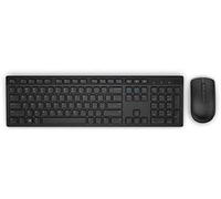 Dell KM636 Clavier RF sans Fil AZERTY Belge Noir - Claviers (sans Fil, RF sans Fil, Clavier à Membrane, AZERTY, Noir, Souris Incluse)