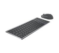 DELL KM7120W Clavier RF sans Fil + Bluetooth QWERTY Gris, Titane