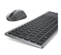 Dell Clavier compact et souris Pro Plus KM7120W – Sans fil Bluetooth – Espagnol (QWERTY) Gris