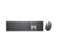Dell KM7321W Clavier RF sans Fil + Bluetooth QWERTZ Allemand Gris, Titane