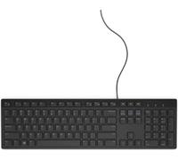 Dell KYBD 104 USEU KB216-B LOGI KB216, Full-Size (100%), W125821855 (KB216, Full-Size (100%), Wired, USB, QWERTY, Black)