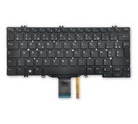 Dell Latitude 5280 5288 5289 7280 7290 7380 7390 Clavier Français AZERTY rétroéclairé NMPT1