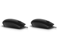 Dell Maus MS116-BK Optical Schwarz USB (Lot de 2)