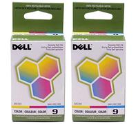 Dell MK991 Series 9 926 V305 Color Ink Cartridge (2-Pack) in Retail Packaging