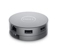 Dell Adaptateur mobile DA310 USB-C 7-en-1 HDMI DP VGA RJ-45 1GbE Argent 470-AEUP