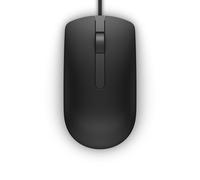 DELL MS116 souris Bureau Ambidextre USB Type-A Optique 1000 DPI