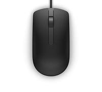 Dell MS116 - Souris - optique - 3 boutons - filaire - USB - noir - avec 1 Year Basic Hardware Warranty Repair - pour Chromebook 3110 2-in-1, 31XX; Latitude 54XX, 55XX, 7310 2-in-1; Precision 3260 G