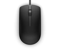Dell MS116 USB Wired Mouse, Sapphire, BrownBox, Black, W125702095 (Sapphire, BrownBox, Black, EPEAT, Primax, EMEA, APJ (exclude China) MS116, Ambidextrous, Optical, USB)