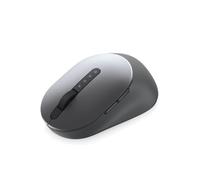 DELL MS5320W-GY Souris Optique sans Fil + Bluetooth 5.0, 1600 DPI, 7 Boutons Programmables, Portée 10m, Pile AA, Gris/Titane, Compatible Windows/macOS/Linux/Android/ChromeOS