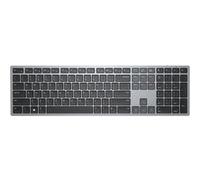 Dell Multi-Device KB700 - Clavier - sans fil - 2.4 GHz, Bluetooth 5.0 - AZERTY - Belge - gris - avec 3 years NBD Advance Exchange G