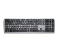Dell Multi-Device KB700 - Clavier - sans fil - 2.4 GHz, Bluetooth 5.0 - QWERTY - International US - gris - avec 3 years NBD Advance Exchange G
