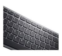 Dell Multi-Device KB700 - Clavier - sans fil - 2.4 GHz, Bluetooth 5.0 - QWERTY - R.-U. - gris - avec 3 years NBD Advance Exchange G