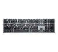 Dell Multi-Device KB700 - Clavier - sans fil - 2.4 GHz, Bluetooth 5.0 - QWERTY - R.-U. - gris - avec 3 years NBD Advance Exchange