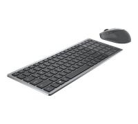 Dell Multi-Device KM7120W - ensemble clavier et souris - Français - gris titan Périphérique d'entrée