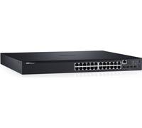 Dell NETWORKING N1524P 24x 1GbE RJ45, 4x 10GbE SFP+, PoE+, 128Gbps, 600W, 1U (210-AEVY)