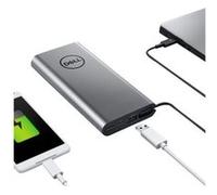 Dell Notebook Power Bank Plus PW7018LC - Banque d'alimentation - 1 x batterie - Lithium Ion - 65 Wh - argent - pour Latitude 5491, 7400 2-in-1; Precision 3530, 5530; XPS 13 9365 2-in-1, 13 9370, 13 93