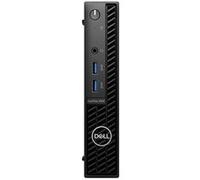 Dell OptiPlex 3000 - Micro Core i5 12500T / jusqu'à 4.4 GHz - RAM 16 Go - SSD 512 Go - NVMe, Class 35 - UHD Graphics 770 - Gigabit Ethernet, IEEE 802.11ax (Wi-Fi 6) - Win 10 Pro (comprend Licence Win 