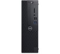 Dell OptiPlex 3070 - SFF - Core i5 8500 / 3 GHz - RAM 8 Go - SSD 256 Go - graveur de DVD - UHD Graphics 630 - GigE - Win 10 Pro 64 bits - moniteur : aucun - noir - BTS - avec 1 an basique sur site Noir