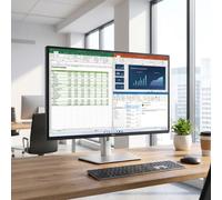 Dell P2425D Écran IPS QHD 24'' Moniteur professionnel QHD de 24 pouces avec dalle IPS, ergonomie avancée et haute définition pour une productivité et