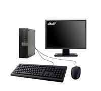 Dell PC 5040 SFF Ecran 22" Intel I3-6100 RAM 8Go SSD 1To HDMI WiFi W11