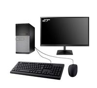Dell PC Optiplex 3020 MT Ecran 27" Intel I5-4430 RAM 16Go SSD 1To WiFi W11