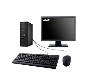 Dell PC Optiplex 3050 SFF Ecran 22" Intel G4400 RAM 32Go SSD 480Go W11 WiFi