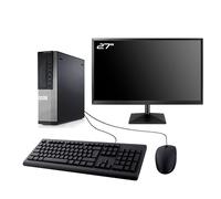 Dell PC Optiplex 7010 DT Ecran 27" Intel I7-3770 RAM 16Go SSD 4To WiFi W11