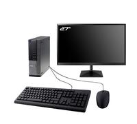 Dell PC Optiplex 7010 SFF Ecran 27" Intel I3-3220 RAM 16Go SSD 1To WiFi W11