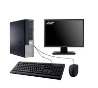Dell PC Optiplex 7010 USFF Ecran 22" Intel I3-3220 RAM 16Go SSD 960Go W11 WiFi