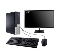 Dell PC Optiplex 7010 USFF Ecran 27" Intel I5-3470 RAM 8Go SDD 240Go W11 WiFi