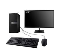 Dell PC Optiplex 7040 MT Ecran 27" Intel G4400 RAM 8Go SDD 240Go W11 WiFi