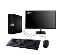 Dell PC Optiplex 7040 SFF Ecran 27" Intel I3-6100 RAM 32Go SSD 480Go W11 WiFi