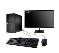 Dell PC Optiplex XE2 MT Ecran 27" Intel I5-4570 RAM 8Go SSD 500Go WiFi W11