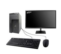 Dell PC Precision T1650 MT Ecran 27" Intel I5-3470 RAM 16Go SDD 240Go W11 WiFi
