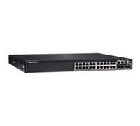 Dell PowerSwitch N3224P-ON - Commutateur - C3 - Géré - 24 x 10/100/1000 (PoE+) + 4 x 10 Gigabit SFP+ + 2 x 100 Gigabit QSFP28 - flux d'air de l'avant vers l'arrière - Montable sur rack - PoE++ - CAMPU