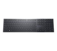 Dell Premier KB900 - Clavier - collaboration - rétroéclairé - sans fil - 2.4 GHz, Bluetooth 5.1 - QWERTY - Espagnol - graphite - avec 3 years NBD Advance Exchange