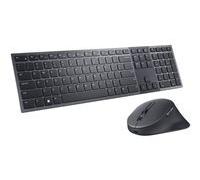 Dell Premier KM900 - ensemble clavier et souris - collaboration - AZERTY - Français - graphite Périphérique d'entrée