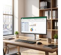 Dell Pro 24 Plus P2425DE Moniteur USB-C QHD Écran professionnel QHD de 24 pouces avec hub USB-C intégré, dalle IPS et ergonomie avancée, destiné aux