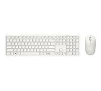 Dell Pro 5 KM526 - Ensemble clavier et souris - full size - sans fil - 2.4 GHz - QWERTY - R.-U. - cendre légère
