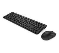 Dell Pro 5 KM526 - Ensemble clavier et souris - full size - sans fil - 2.4 GHz - QWERTY - R.-U. - noir - avec 3 years NBD Advance Exchange Noir