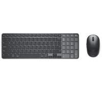 Dell Pro 7 Kit Clavier et Souris Compact Rechargeable KM746, US International (QWERTY), Bluetooth, USB, Noir Graphite